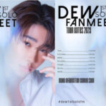 Save the Date!  Thai actor Dew Jirawat will hold a fanmeet in Jakarta