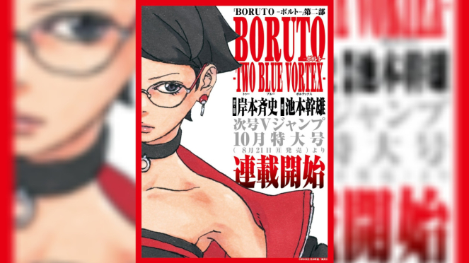 Boruto Manga Will Return with the Title Two Blue Vortex, Save the Date!