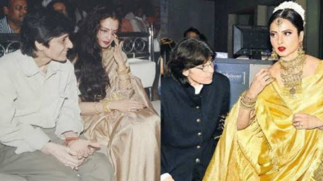 Startling!  Rekha is suspected of dating a female secretary, her husband’s death is highlighted again
