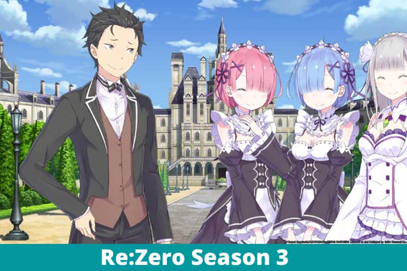 When will RE Zero Season 3 be released?  This is the teaser for you